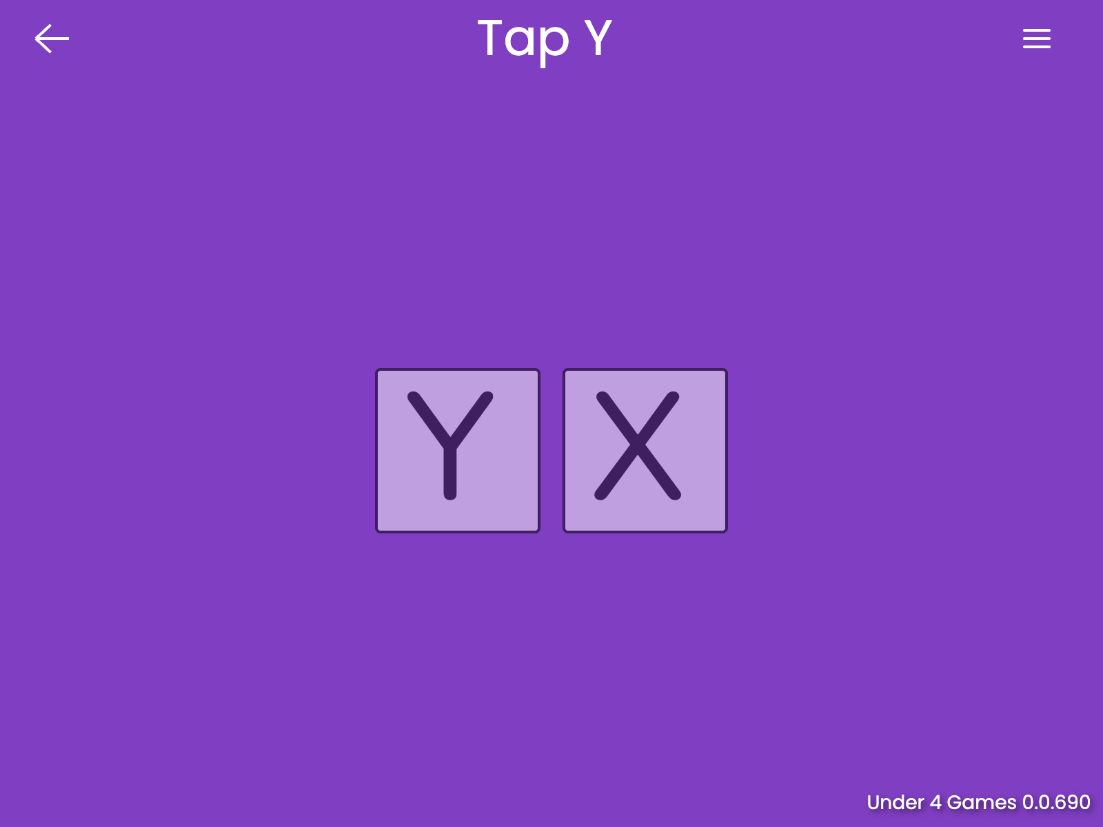 Tapping Letters Find and Tap - Uppercase Letters only - Under 4 Games - Educational ...